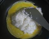 ちりめんじゃこと春キャベツの卵チャーハン作り方2写真