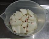 すし酢で簡単お漬物！大根のピリ辛甘酢漬け作り方1写真