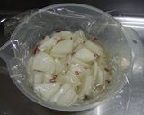 すし酢で簡単お漬物！大根のピリ辛甘酢漬け作り方3写真