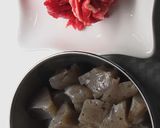 こんにゃくと牛肉(豚肉）のピリ辛炒め作り方3写真