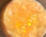 コーン缶とキャベツの味噌スープ作り方5写真