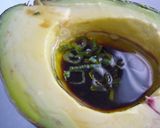 簡単★アボカドの大葉にんにく醤油和え作り方3写真
