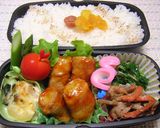 お弁当・クルクルかまぼこ♪作り方3写真