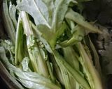 ミコばあばの菊菜とちくわの白和え作り方1写真
