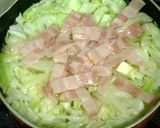 春キャベツとベーコンの味噌汁作り方3写真