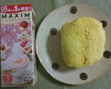 うわさの！レンジケーキ☆抹茶ラテ作り方6写真