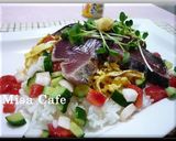 カツオのサルサ丼作り方5写真