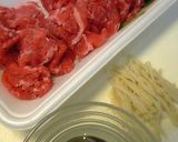 【山うどレシピ・全体】うどと牛肉の時雨煮作り方4写真