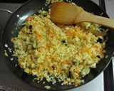 野菜のガーリックパエリア風作り方3写真