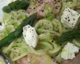 春の香り。。☆アスパラのクリームパスタ作り方5写真