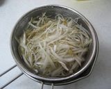 冶部煮風の鶏牛蒡丼作り方1写真