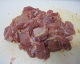 冶部煮風の鶏牛蒡丼作り方2写真