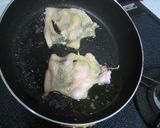 冶部煮風の鶏牛蒡丼作り方3写真