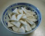 電子レンジでかぶのカリコリ浅漬け作り方4写真