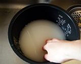 お鍋の出汁で作る 炊き込みご飯作り方1写真
