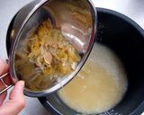 お鍋の出汁で作る 炊き込みご飯作り方4写真