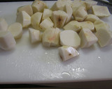 こいもと厚揚げの煮物作り方1写真