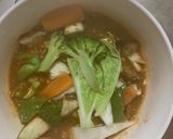 肉無豆腐簡単レモンお好み焼き味野菜炒め作り方15写真