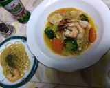 オマール海老濃いシチュー&miniパスタ作り方3写真