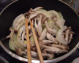簡単♪おはしで和風きのこパスタ★作り方3写真