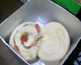 新玉ねぎとごぼうのマヨチー醤油パン作り方5写真