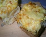 新玉ねぎとごぼうのマヨチー醤油パン作り方7写真
