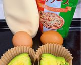アボカドエッグボート🥑作り方1写真