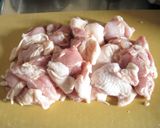 揚げない唐揚げ　鶏肉のごま焼き作り方1写真