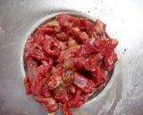 ヘルシー！たけのこたっぷり青椒肉絲！作り方3写真