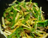 ヘルシー！たけのこたっぷり青椒肉絲！作り方5写真