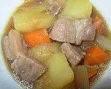 味付は醤油のみ！？シンプル肉じゃが作り方7写真