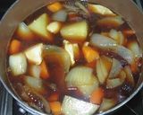 味付は醤油のみ！？シンプル肉じゃが作り方5写真