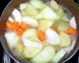 味付は醤油のみ！？シンプル肉じゃが作り方4写真