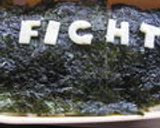 お弁当のご飯に韓国海苔作り方4写真