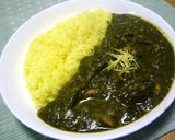 簡単★ほうれん草カレー（サグチキン）作り方8写真