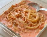 レンジ5分♪子供喜ぶランチ♪明太キムチパスタ作り方2写真