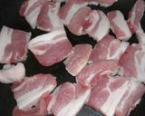 豚バラの甘辛煮作り方1写真