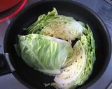 焼き春キャベツ～アンチョビ風味作り方3写真