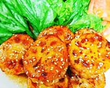 ✿蓮根&ひき肉のサンド照り焼き✿作り方6写真