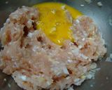 タケノコ入り鶏つくねバーグ作り方2写真