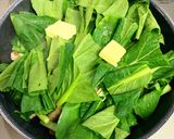 簡単♪豚こまと小松菜の塩バター炒め作り方5写真