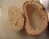 割ったらトロ〜リ☆くりぬきフランスパン作り方1写真