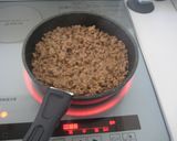 ひき肉で☆かんたん焼きうどん♪作り方1写真