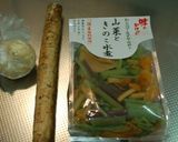 あっという間に☆山菜きのこの炊き込みご飯作り方2写真