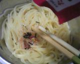 まぜるだけ！たらこスパ（お弁当用）作り方3写真