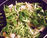 根三つ葉とちくわのしょうゆ炒め作り方4写真
