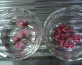 レンジで簡単☆道明寺の桜餅作り方1写真