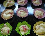 子供のおやつ　いちごみるくカップケーキ作り方5写真