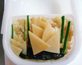 キャラ弁☆たけのこちゃん弁当♪作り方5写真