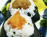 折り畳み三角むすび＊四角いおにぎりサンド作り方8写真
